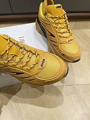 Bagsaaa Dior B44 Blade Sneaker Yellow Technical Mesh and Technical Fabric - 3