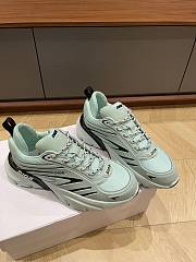 Bagsaaa Dior B44 Blade Sneaker Light Green Technical Mesh and Technical Fabric - 1