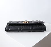 Bagsaaa Dior Miss Caro Top Handle Pouch Black Macrocannage Lambskin - 24 x 12 x 4 cm - 4