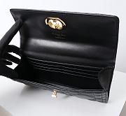 Bagsaaa Dior Miss Caro Top Handle Pouch Black Macrocannage Lambskin - 24 x 12 x 4 cm - 2