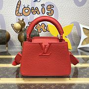 Bagsaaa Louis Vuitton M11798 Capucines Mini Red - 21 x 13.6 x 8 cm - 1