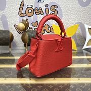 Bagsaaa Louis Vuitton M11798 Capucines Mini Red - 21 x 13.6 x 8 cm - 2