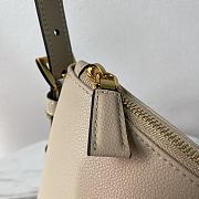 Bagsaaa Prada Aimée medium leather shoulder bag beige - 31*18*10cm - 3