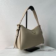 Bagsaaa Prada Aimée medium leather shoulder bag beige - 31*18*10cm - 2