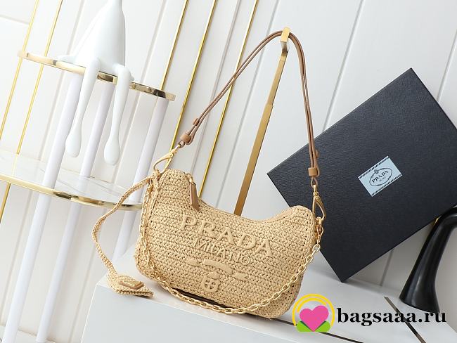 Bagsaaa Prada Re-edition crochet mini-bag 1BC204 - 22x18x6 cm - 1