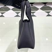 Bagsaaa Prada Leather mini bag 1BA349 black - 18cm - 3