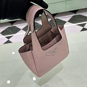 Bagsaaa Prada Leather mini bag 1BA349 light pink - 18cm - 4