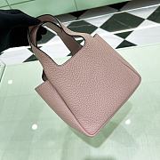 Bagsaaa Prada Leather mini bag 1BA349 light pink - 18cm - 2