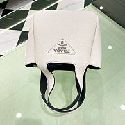 Bagsaaa Prada Leather mini bag 1BA349 white - 18cm - 2