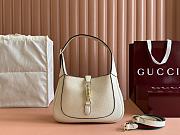 Bagsaaa Gucci Jackie 1961 small shoulder bag 810232 white - 27.5x19x4cm - 1