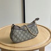 Bagsaaa Gucci Ophidia mini bag 764960 beige & ebony - 19cm - 3