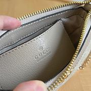 Bagsaaa Gucci Ophidia mini bag 764960 beige & white - 19cm - 3