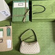 Bagsaaa Gucci Ophidia small shoulder bag 735145 beige & white - 25cm - 3