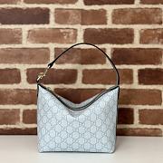 Bagsaaa Gucci Ophidia Super Mini Shoulder Bag 795170 light blue - 20x18.5x10cm - 1