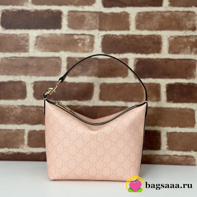 Bagsaaa Gucci Ophidia Super Mini Shoulder Bag 795170 light pink - 20x18.5x10cm - 1