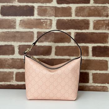 Bagsaaa Gucci Ophidia Super Mini Shoulder Bag 795170 light pink - 20x18.5x10cm