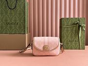 Bagsaaa Gucci Ophidia mini shoulder bag 772239 light pink - 19 x 13 x 5 cm - 1