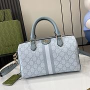 Bagsaaa Gucci Ophidia small top handle bag ‎772061 blue - 17.5x26.5x14cm - 1