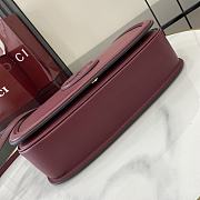 Bagsaaa Gucci Blondie medium top handle bag ‎815716 red - 32 x 17 x 10cm - 2