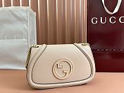 Bagsaaa Gucci Blondie small shoulder bag 815715 light pink - 26.5x16x8 cm - 1