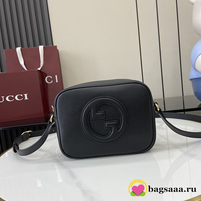 Bagsaaa Gucci Blondie mini shoulder bag 820429 black - 21x15,5x8 cm - 1