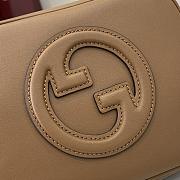 Bagsaaa Gucci Blondie mini shoulder bag 820429 brown - 21x15,5x8 cm - 3