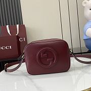 Bagsaaa Gucci Blondie mini shoulder bag 820429 red - 21x15,5x8 cm - 1