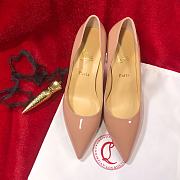 Bagsaaa Christian Louboutin Kate Pump Nude Patent - 8.5cm - 1