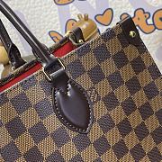 Bagsaaa Louis Vuitton N00065 OnTheGo MM Bag Damier Ebene - 35 x 27 x 14 cm - 3