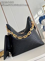 Bagsaaa Louis Vuitton M12068 Coussin MM Hobo Bag Black - 38 x 33 x 10 cm - 1