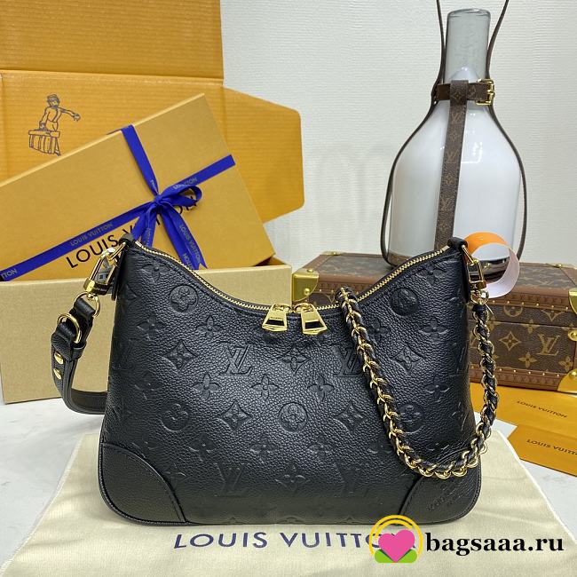 Bagsaaa Louis Vuitton M12930 Boulogne Bag Black - 29 x 16 x 9.5 cm - 1