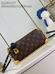 Bagsaaa Louis Vuitton M13147 Slim Trunk Monogram - 23 x 12 x 4 cm - 1