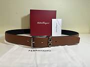 Bagsaaa Ferragamo Reversible Brown/Black Belt - 1