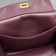 Bagsaaa Balenciaga Rodeo Mini Handbag in Dark Burgundy - 23x10x8cm - 4