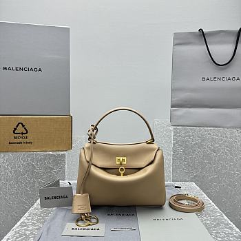 Bagsaaa Balenciaga Rodeo Mini Handbag in Beige - 23x10x8cm