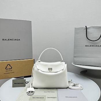 Bagsaaa Balenciaga Rodeo Mini Handbag in White - 23x10x8cm