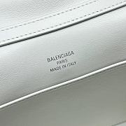 Bagsaaa Balenciaga Rodeo Mini Handbag in White - 23x10x8cm - 2