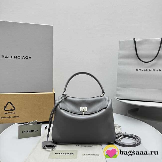 Bagsaaa Balenciaga Rodeo Mini Handbag in Gray - 23x10x8cm - 1