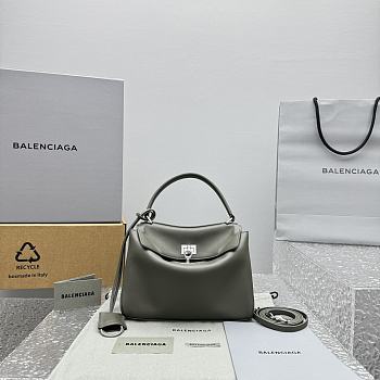 Bagsaaa Balenciaga Rodeo Mini Handbag in Khaki - 23x10x8cm