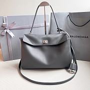 Bagsaaa Balenciaga Rodeo Medium Handbag in Gray - 35x23x11 cm - 1