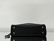 Bagsaaa Balenciaga Rodeo Medium Handbag in Black & Silver - 35x23x11 cm - 5