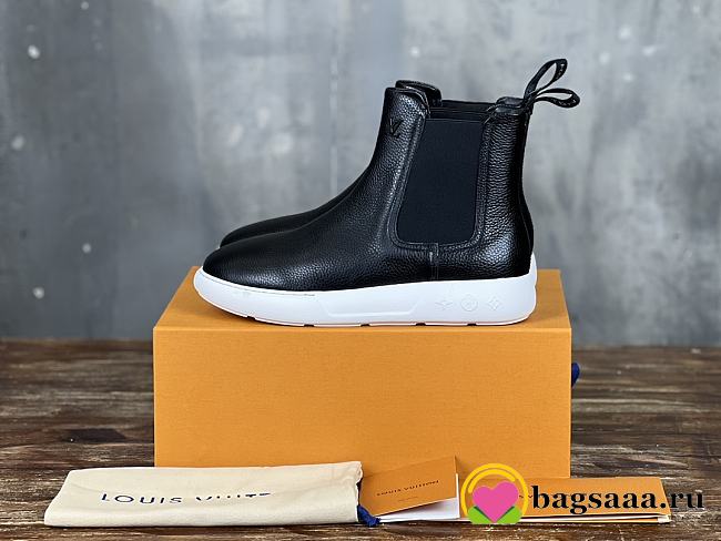 Bagsaaa LV Pacific Chelsea Boot Black - 1