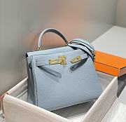 Bagsaaa Hermes Kelly Light Blue Togo & Gold Hardware - 28cm - 2