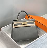 Bagsaaa Hermes Kelly Gray Togo & Gold Hardware - 28cm - 1