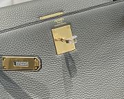 Bagsaaa Hermes Kelly Gray Togo & Gold Hardware - 28cm - 3