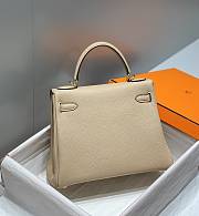 Bagsaaa Hermes Kelly Beige Togo & Gold Hardware - 28cm - 2