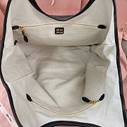 Bagsaaa Miumiu Leather tote bag coffee - 38x38x18 cm - 2