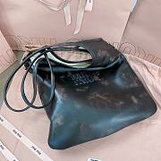 Bagsaaa Miumiu IVY leather bag coffee - 40x35cm - 2