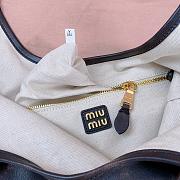 Bagsaaa Miumiu IVY leather bag coffee - 40x35cm - 4