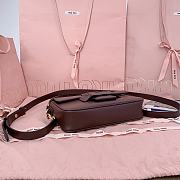 Bagsaaa Miumiu Penny leather bag 5BD270 Briarwood - 23x13.5x5cm - 4